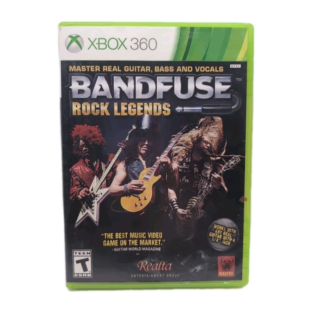 BandFuse: Rock Legends (Microsoft Xbox 360, 2013)